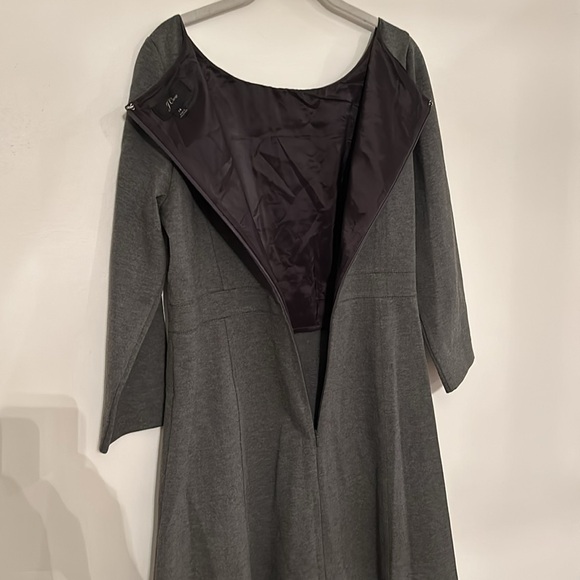 NWOT J.Crew Fit & Flare Ponte Knit Dress - Picture 4 of 7